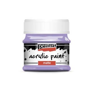 Hobby akrylová barva Pentart MATTE 50 ml, světlá fialová