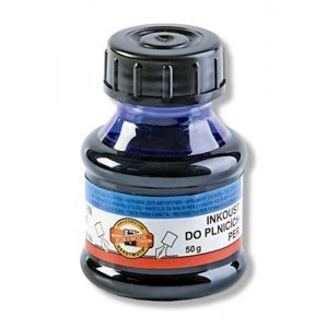 Koh-i-Noor Inkoust do plnících per modrý 50 g