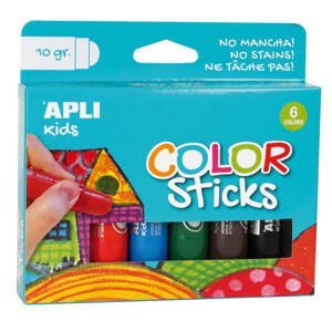 Apli 14227 Color sticks - suché tempery 6ks mix