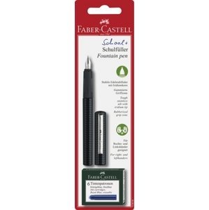 Faber-Castell Plnící pero na bombičky + bombičky černé