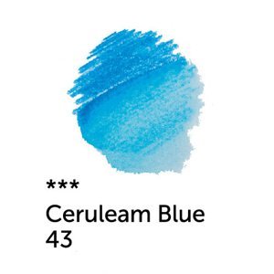 Nevskaya Palitra Akvarelová pastelka White Nights - 43 ceruleam blue