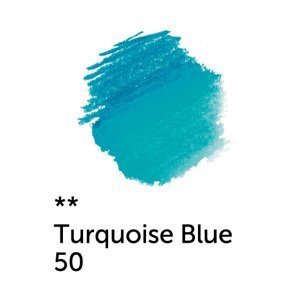 Nevskaya Palitra Akvarelová pastelka White Nights - 50 turquise blue