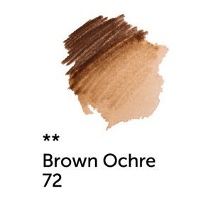 Nevskaya Palitra Akvarelová pastelka White Nights - 72 brown ochre