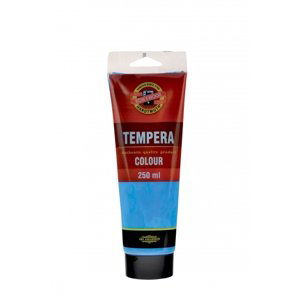 Koh-i-Noor temperová barva 250 ml - modrá coelinová 1400