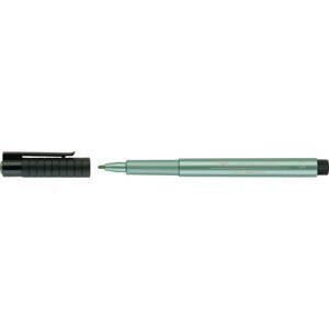Faber-Castell Popisovač Pitt Artist Pen Metallic 1,5 mm - zelený