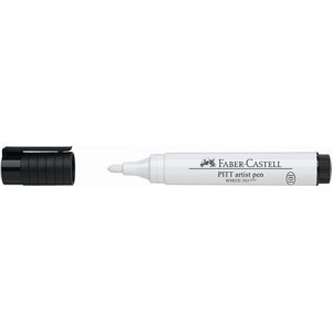 Faber-Castell Umělecký popisovač Pitt Artist Pen Big 2,5 mm - bílý