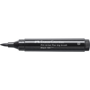 Faber-Castell Umělecký popisovač Pitt Artist Pen Big Brush štětcový - černý
