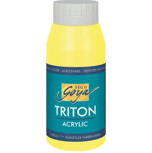 Kreul Akrylová barva SOLO GOYA Triton 750ml žlutá citronová