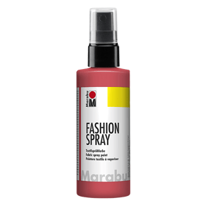 Barva na textil ve spreji Marabu Fashion Spray 100 ml - růžovo červená plameňáková 212