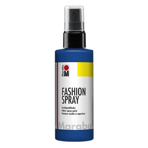Barva na textil ve spreji Marabu Fashion Spray 100 ml - modrá ultramarín 258