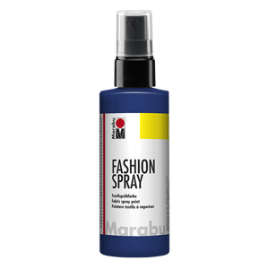 Barva na textil ve spreji Marabu Fashion Spray 100 ml - modrá tmavě (noční modrá) 293
