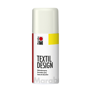 Barva na textil ve spreji Marabu Textil Design spray 150 ml - bílá 070