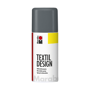 Barva na textil ve spreji Marabu Textil Design spray 150 ml - grafitová 179