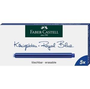 Faber-Castell Bombičky inkoustové dlouhé 5 ks - modré