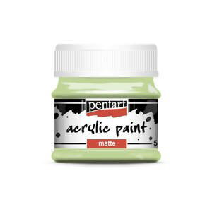 Hobby akrylová barva Pentart MATTE 50 ml, zelená mojito