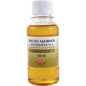 Lněný olej zahuštěný 120 ml, Nevskaya Palitra