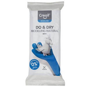 Creall 26200 samotvrdnoucí modelovací hmota DO&DRY 1 kg bílá