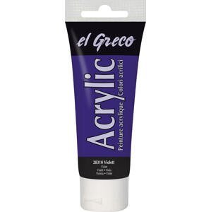 Kreul Akrylová barva EL GRECO 75 ml - fialová