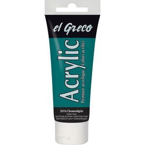 Kreul Akrylová barva EL GRECO 75 ml - zelená viridian