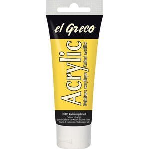 Kreul Akrylová barva EL GRECO 75 ml - žlutá kadmium světlé