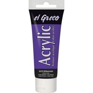 Kreul Akrylová barva EL GRECO 75 ml - fialová briliantní