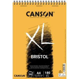 Grafický blok Canson XL Bristol A4 180g 50 listů kroužkový