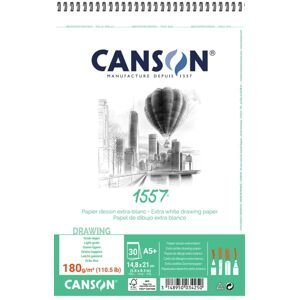 Canson 1557 blok kroužk. 180g, A3+ 30 listů