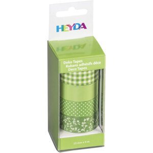 Heyda Deco pásky 15 mm x 5 m, 4 role 3584552