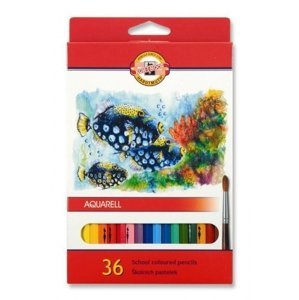 Akvarelové pastelky koh-i-Noor 3719 sada 36 barev