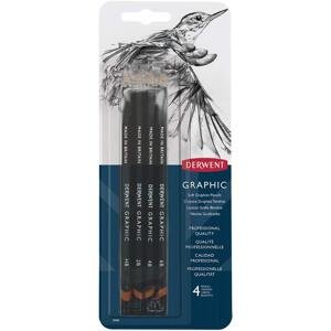 DERWENT GRAPHIC Soft 39005 4 grafit. tužky