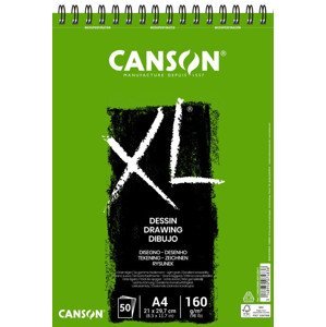 Skicák Canson XL Dessin A4 400039088 160g, 50 listů
