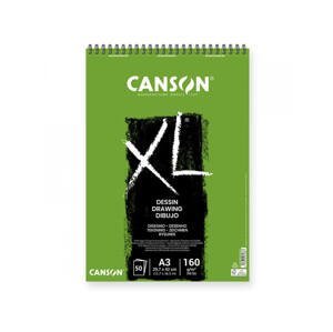 Canson XL Dessin A3, 160g, 50 listů, kroužek