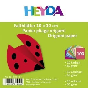 Heyda Origami 10x10 cm 100 ks 60 g
