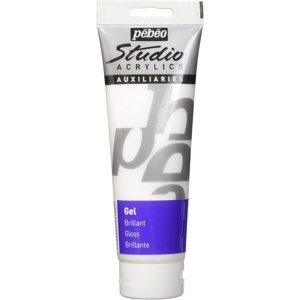Pébéo Studio lesklý gel pro akrylové barvy 100 ml