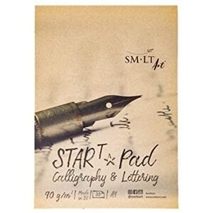 SM.LT Papír na kaligrafii SMLT Star Pad Calligraphy A5, 90g/m, 30 listů