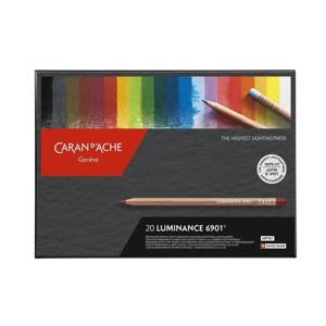 Caran D'ache Luminance 20 barev - umělecké pastelky