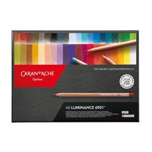 Caran D'ache Luminance 40 barev - umělecké pigmentové pastelky