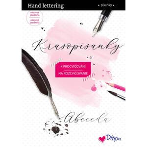 Ditipo 7235001 Hand lettering Krasopísanky Abeceda 4. font