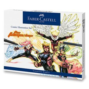 Faber-Castell Comic Illustration Set - kreslířská sada pro komiksové kreslíře