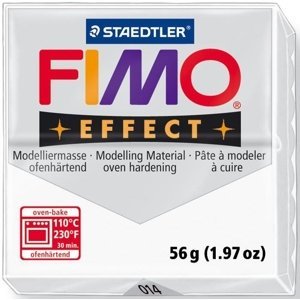 Staedtler FIMO EFFECT polymerová hmota 57g transparentní bílá - 014
