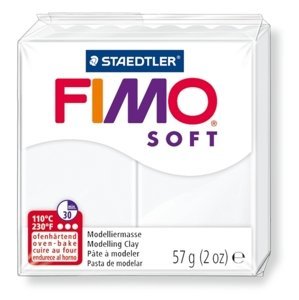 Staedtler FIMO SOFT polymerová hmota 57g bílá 0