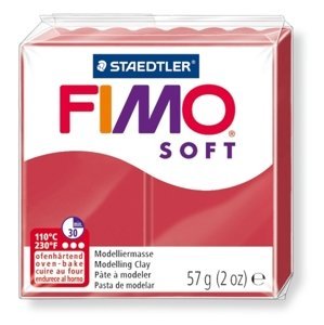 Staedtler FIMO SOFT polymerová hmota 57g tmavě červená 26
