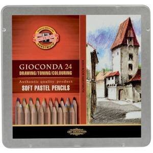 Koh-i-Noor Gioconda Soft Pastel Pencils 24 ks Pastely v tužce 8828