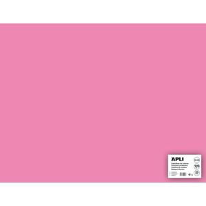 Barevný papír Apli 50x65 cm 170g - růžový