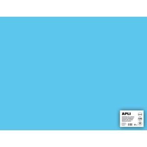 Barevný papír Apli 50x65 cm 170g - světle modrý