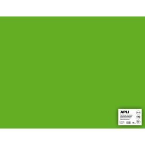 Barevný papír Apli 50x65 cm 170g - trávově zelený