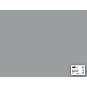 Barevný papír Apli 50x65 cm 170g - šedý