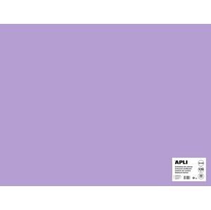 Barevný papír Apli 50x65 cm 170g - světle fialový