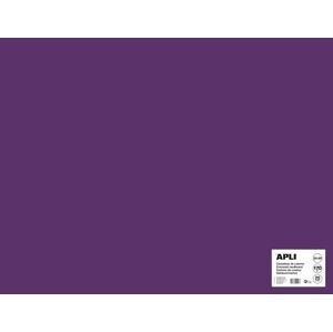 Barevný papír Apli 50x65 cm 170g - fialový