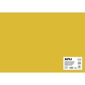 Barevný papír Apli 50x65 cm 170g - zlatožlutý
